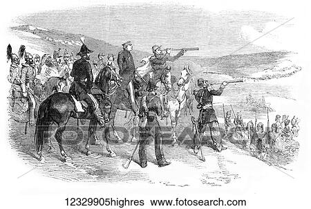 The Illustrated London News etching from 1854. Lord Raglan and General Canrobert visiting the French outpostes opposite Sebastopol View Large Photo Image Stock Photograph - The Illustrated London News etching from 1854. Lord Raglan and General Canrobert visiting the French outpostes opposite Sebastopol. Fotosearch