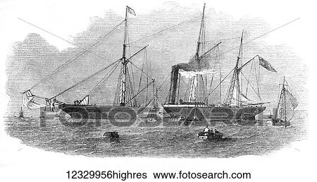 The Illustrated London News etching from 1854. The Nile screw steam ship wrecked off Godrevy point in Cornwall, cornwall View Large Photo Image Stock Photograph - The Illustrated London News etching from 1854. The Nile screw steam ship wrecked off Godrevy point in Cornwall, cornwall. Fotosearch