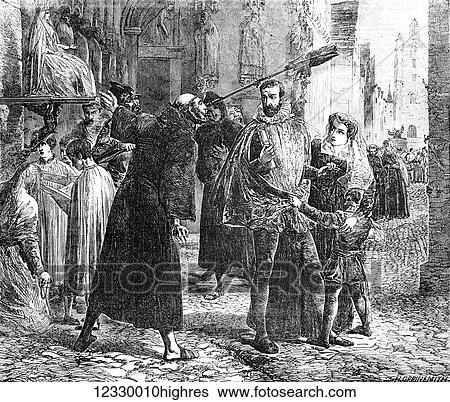 The Illustrated London News etching from 1854, persecution of Christian Reformers in Paris in 1559. painting by J. C. Hook from an exhibition in the Royal Academy View Large Photo Image Stock Photograph - The Illustrated London News etching from 1854, persecution of Christian Reformers in Paris in 1559. painting by J. C. Hook from an exhibition in the Royal Academy. Fotosearch