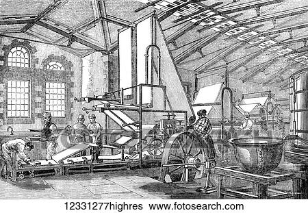 The Illustrated London News etching from 1854. The bank note paper mill at Laterstoke Hants. Laverstoke Mill is a former paper mill located on the River Test near Laverstoke in England. The mill complex contains three grade II listed buildings: the... View Large Photo Image Stock Photograph - The Illustrated London News etching from 1854. The bank note paper mill at Laterstoke Hants. Laverstoke Mill is a former paper mill located on the River Test near Laverstoke in England. The mill complex contains three grade II listed buildings: the.... Fotosearch