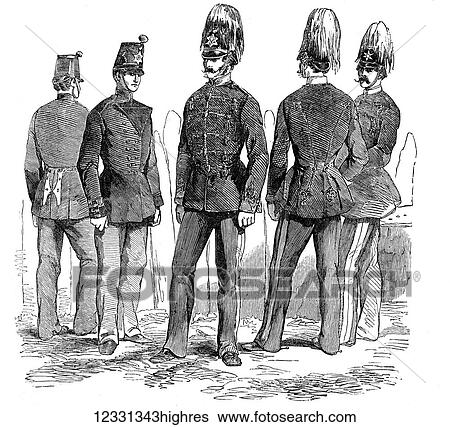 The Illustrated London News etching from 1854. New Uniforms for the Light Infantry and Calavary View Large Photo Image Stock Photograph - The Illustrated London News etching from 1854. New Uniforms for the Light Infantry and Calavary. Fotosearch
