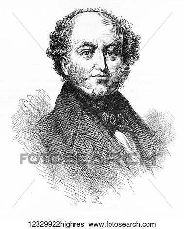 Stock Photograph - The life and times of Queeen Victoria 1901. President Van Buren. Fotosearch