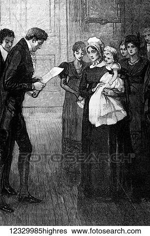 The life and times of Queeen Victoria 1901. Death of the Duke of Kent. Presenting the commons address of condolence to the duchess at Kessington Palace View Large Photo Image Stock Photograph - The life and times of Queeen Victoria 1901. Death of the Duke of Kent. Presenting the commons address of condolence to the duchess at Kessington Palace. Fotosearch