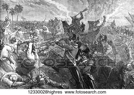 The life and times of Queeen Victoria 1901. The battle of Ferozeshah. The Battle of Ferozeshah was fought on 21 December and 22 December 1845 between the British and the Sikhs, at the village of Ferozeshah in Punjab. The British were led by Sir Hugh... View Large Photo Image Stock Photograph - The life and times of Queeen Victoria 1901. The battle of Ferozeshah. The Battle of Ferozeshah was fought on 21 December and 22 December 1845 between the British and the Sikhs, at the village of Ferozeshah in Punjab. The British were led by Sir Hugh.... Fotosearch
