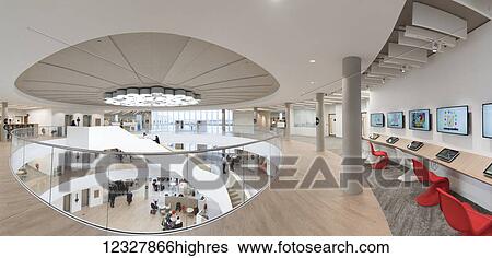 Stock Photograph - The Word, National Centre for the Written Word; South Shields, Tyne and Wear, England. Fotosearch