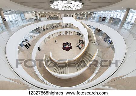 Stock Photograph - The Word, National Centre for the Written Word; South Shields, Tyne and Wear, England. Fotosearch