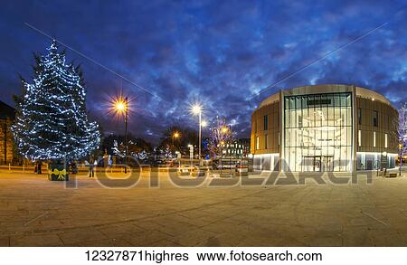 Stock Photograph - The Word, National Centre for the Written Word; South Shields, Tyne and Wear, England. Fotosearch
