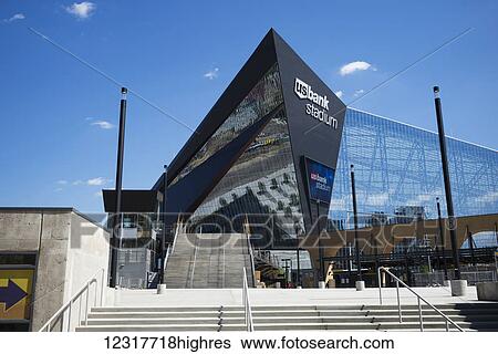 U. S. Bank Stadium; Minneapolis, Minnesota, United States of America View Large Photo Image Stock Photograph - U. S. Bank Stadium; Minneapolis, Minnesota, United States of America. Fotosearch