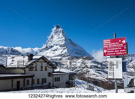 View of the Matterhorn from Riffel Alp at 2222 m, above Zermatt; Zermatt, Valais, Switzerland View Large Photo Image Stock Photograph - View of the Matterhorn from Riffel Alp at 2222 m, above Zermatt; Zermatt, Valais, Switzerland. Fotosearch