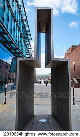 View through sculptural arch at the Millennium Bridge; London, England View Large Photo Image Stock Photograph - View through sculptural arch at the Millennium Bridge; London, England. Fotosearch