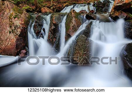 Waterfalls on Horse Pasture Brook; Wentworth Valley, Nova Scotia, Canada View Large Photo Image Stock Photograph - Waterfalls on Horse Pasture Brook; Wentworth Valley, Nova Scotia, Canada. Fotosearch