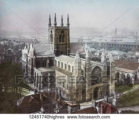 A hand coloured magic lantern slide circa 1900. Rochester Cathedral View Large Photo Image Stock Photograph - A hand coloured magic lantern slide circa 1900. Rochester Cathedral. Fotosearch