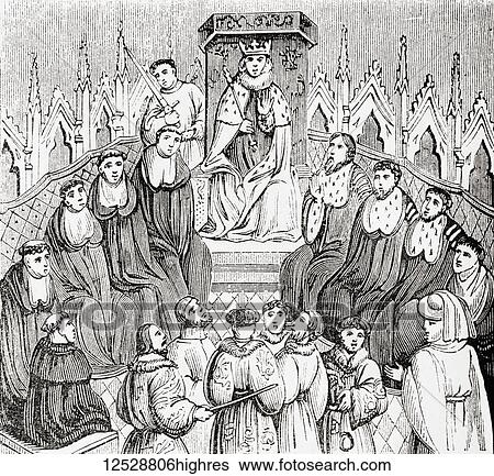 A king in medieval times with his privy council. From Old England: A Pictorial Museum, published 1847. View Large Photo Image Stock Photograph - A king in medieval times with his privy council. From Old England: A Pictorial Museum, published 1847.. Fotosearch