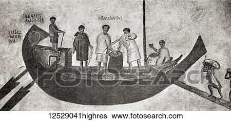 After a wall fresco found at Ostia, representing a state corn-ship from Egypt which supplied public needs in ancient Rome. From Hutchinson's History of the Nations, published 1915. View Large Photo Image Stock Photograph - After a wall fresco found at Ostia, representing a state corn-ship from Egypt which supplied public needs in ancient Rome. From Hutchinson's History of the Nations, published 1915.. Fotosearch