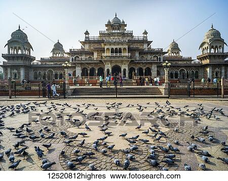 Albert Hall Museum; Jaipur, Rajasthan, India View Large Photo Image Stock Photograph - Albert Hall Museum; Jaipur, Rajasthan, India. Fotosearch