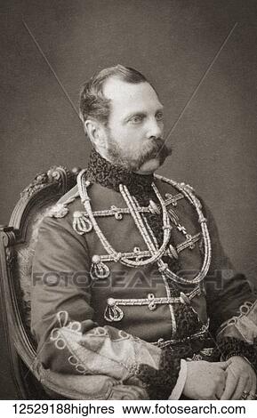 Stock Photograph - Alexander II, Emperor of Russia, 1818 -1881. Czar of Russia.. Fotosearch