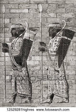 Ancient archers from a frieze at Susa, Persia. From Hutchinson's History of the Nations, published 1915 View Large Photo Image Stock Photograph - Ancient archers from a frieze at Susa, Persia. From Hutchinson's History of the Nations, published 1915. Fotosearch