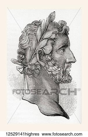 Antoninus Pius, 86 161 AD, aka Antoninus. Roman emperor. From Old England: A Pictorial Museum, published 1847. View Large Photo Image Stock Photograph - Antoninus Pius, 86 161 AD, aka Antoninus. Roman emperor. From Old England: A Pictorial Museum, published 1847.. Fotosearch