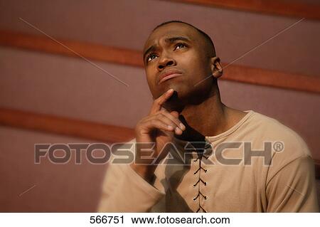 Stock Image - Asking God. Fotosearch