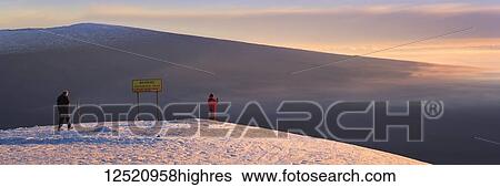 Awaiting sunset on top of Mauna Kea with Mauna Loa in the distance; Island of Hawaii, Hawaii, United States of America View Large Photo Image Stock Photograph - Awaiting sunset on top of Mauna Kea with Mauna Loa in the distance; Island of Hawaii, Hawaii, United States of America. Fotosearch