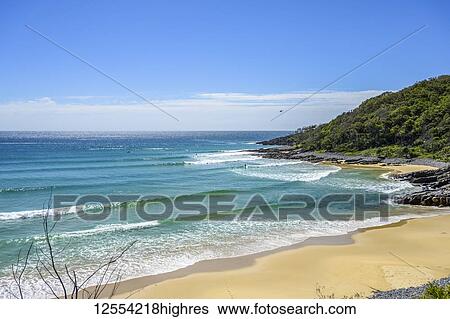 Beach at Noosa Heads, Sunshine Coast; Noosa Heads, Queensland, Australia View Large Photo Image Stock Photograph - Beach at Noosa Heads, Sunshine Coast; Noosa Heads, Queensland, Australia. Fotosearch