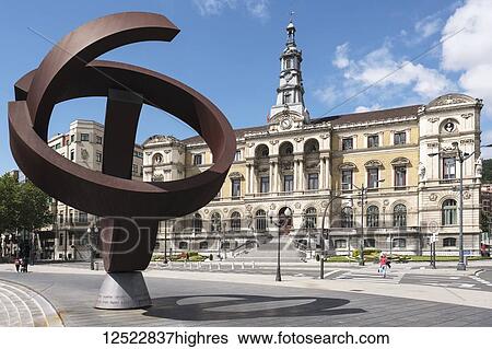 Bilboa City Hall; Bilboa, Vizcaya, Pais Vasco, Spain View Large Photo Image Stock Photograph - Bilboa City Hall; Bilboa, Vizcaya, Pais Vasco, Spain. Fotosearch