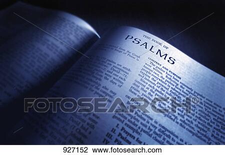 Stock Image - Book of Psalms. Fotosearch