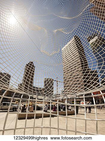 Calgary Skyline Viewed Through The Wonderland Sculpture; Calgary, Alberta, Canada View Large Photo Image Stock Photograph - Calgary Skyline Viewed Through The Wonderland Sculpture; Calgary, Alberta, Canada. Fotosearch