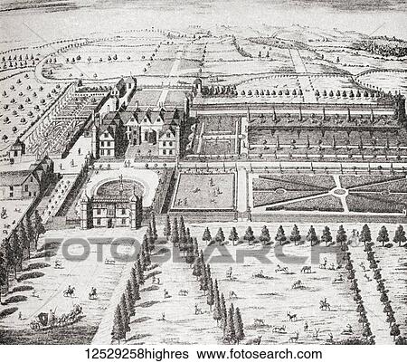 Charlecote House and park, Stratford-upon-Avon, England in the 18th century. William Shakespeare was said to have poached rabbits and deer here as a young man. From A Life of William Shakespeare, published 1908. View Large Photo Image Stock Photograph - Charlecote House and park, Stratford-upon-Avon, England in the 18th century. William Shakespeare was said to have poached rabbits and deer here as a young man. From A Life of William Shakespeare, published 1908.. Fotosearch