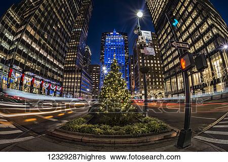 Christmas/Hanukkah Decorations On Park Avenue; New York City, New York, United States Of America View Large Photo Image Stock Photograph - Christmas/Hanukkah Decorations On Park Avenue; New York City, New York, United States Of America. Fotosearch