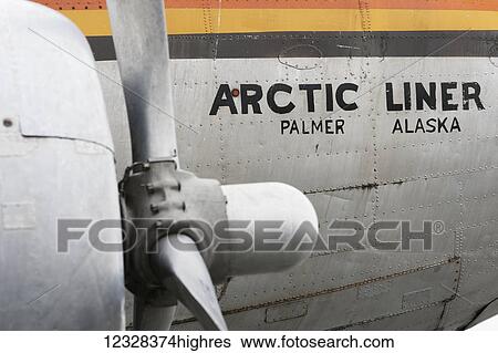 Close Up Of A Propeller Of The Arctic Liner Airplane At The Alaska Airmen's Air Show, Anchorage, Southcentral Alaska, USA View Large Photo Image Stock Photograph - Close Up Of A Propeller Of The Arctic Liner Airplane At The Alaska Airmen's Air Show, Anchorage, Southcentral Alaska, USA. Fotosearch