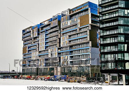 Condominium Buildings Being Built In Panam Village; Toronto, Ontario, Canada View Large Photo Image Stock Photograph - Condominium Buildings Being Built In Panam Village; Toronto, Ontario, Canada. Fotosearch