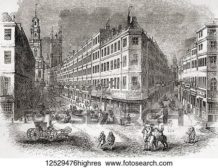 Cornhill, The Exchange and Lombard Street, London, England in the mid 19th century. From Old England: A Pictorial Museum, published 1847. View Large Photo Image Stock Photograph - Cornhill, The Exchange and Lombard Street, London, England in the mid 19th century. From Old England: A Pictorial Museum, published 1847.. Fotosearch