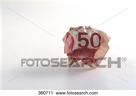 Crumpled fifty dollar bill View Large Photo Image Stock Image - Crumpled fifty dollar bill. Fotosearch