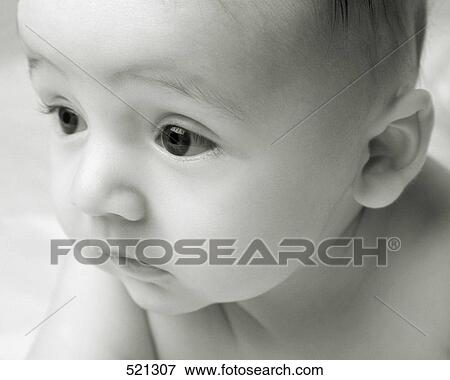 Stock Photo - Curious baby. Fotosearch