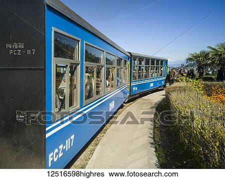 Darjeeling Toy Train, The Darjeeling Himalayan Railway; Darjeeling, West Bengal, India View Large Photo Image Stock Photograph - Darjeeling Toy Train, The Darjeeling Himalayan Railway; Darjeeling, West Bengal, India. Fotosearch