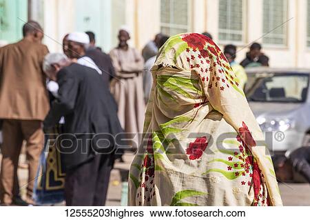 Eritrean woman in a burqa at the Great Mosque of Asmara, also known as Al Kulafah Al Rashidan; Asmara, Central Region, Eritrea View Large Photo Image Stock Photograph - Eritrean woman in a burqa at the Great Mosque of Asmara, also known as Al Kulafah Al Rashidan; Asmara, Central Region, Eritrea. Fotosearch