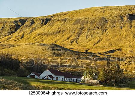 Farmstead in rural Iceland along the south coast of the country; Iceland View Large Photo Image Stock Photograph - Farmstead in rural Iceland along the south coast of the country; Iceland. Fotosearch