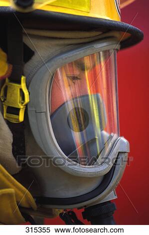 Fireman with mask on View Large Photo Image Stock Photography - Fireman with mask on. Fotosearch