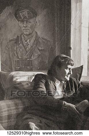 Frau Rommel. Lucia Maria Rommel, 1894 -1971. Wife of Erwin Rommel, aka Desert Fox, 1891 1944. German general, military theorist and field marshal in the Wehrmacht of Nazi Germany during World War II. View Large Photo Image Stock Photograph - Frau Rommel. Lucia Maria Rommel, 1894 -1971. Wife of Erwin Rommel, aka Desert Fox, 1891 1944. German general, military theorist and field marshal in the Wehrmacht of Nazi Germany during World War II.. Fotosearch