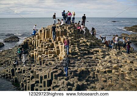 Giant's Causeway, Northern Ireland; Ireland View Large Photo Image Stock Photograph - Giant's Causeway, Northern Ireland; Ireland. Fotosearch