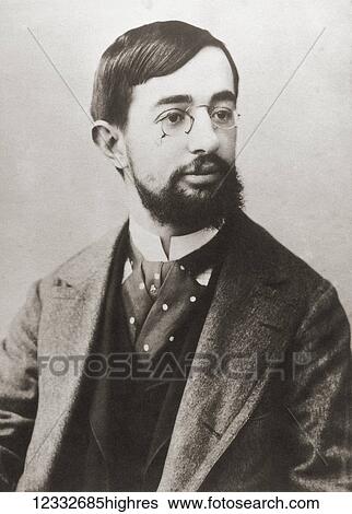 Stock Photograph - Henri Marie Raymond de Toulouse Lautrec Monfa, 1864 - 1901. French artist, printmaker, draftsman and illustrator. Photograph by Paul Sescau, 1858 - 1926, professional photographer and friend of Lautrec.. Fotosearch