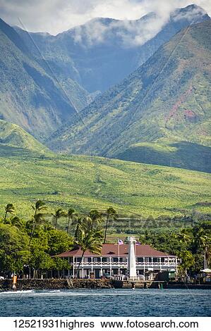 Historic Pioneer Inn and West Maui Mountains; Lahaina, Maui, Hawaii, United States of America View Large Photo Image Stock Photograph - Historic Pioneer Inn and West Maui Mountains; Lahaina, Maui, Hawaii, United States of America. Fotosearch