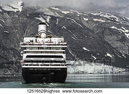 Holland America cruise ship in front of Margerie Glacier, Tarr Inlet, Glacier Bay National Park and Preserve, Southeast Alaska; Alaska, United States of America View Large Photo Image Stock Photograph - Holland America cruise ship in front of Margerie Glacier, Tarr Inlet, Glacier Bay National Park and Preserve, Southeast Alaska; Alaska, United States of America. Fotosearch