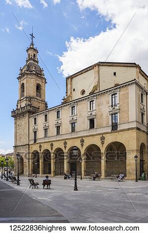 Stock Photograph - Iglesia de San Nicolas; Bilboa, Vizcaya, Pais Vasco, Spain. Fotosearch