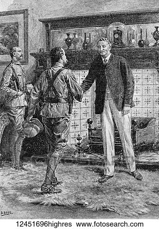 Illustrated London News record of Transvall War 1899-1900. The chievements of the home and colonial forces in the great conflict with the Boer Republics. Spencer Wilkinson record. The relief of Kimberley: Mr Rhodes receiving General French. Sketch... View Large Photo Image Stock Photograph - Illustrated London News record of Transvall War 1899-1900. The chievements of the home and colonial forces in the great conflict with the Boer Republics. Spencer Wilkinson record. The relief of Kimberley: Mr Rhodes receiving General French. Sketch.... Fotosearch