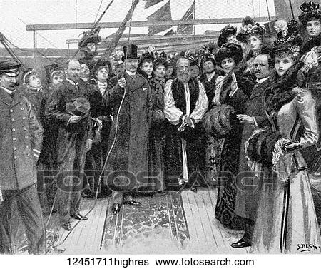 Stock Photograph - Illustrated London News record of Transvall War 1899-1900. The chievements of the home and colonial forces in the great conflict with the Boer Republics. Spencer Wilkinson record. The hospital ship Maine. The Duke of Connaught hoisting the Union.... Fotosearch