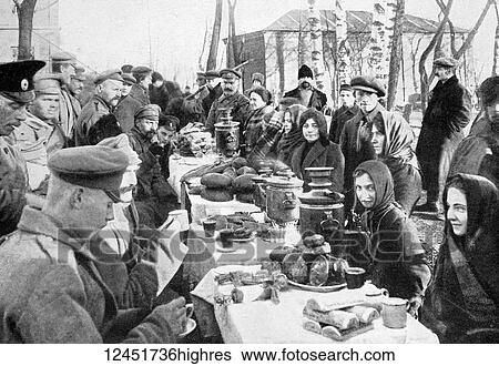 Illustrated London News record of Transvall War 1899-1900. The chievements of the home and colonial forces in the great conflict with the Boer Republics. Spencer Wilkinson record. At Kielce station: tea and cake for fighting men and refugees View Large Photo Image Stock Photograph - Illustrated London News record of Transvall War 1899-1900. The chievements of the home and colonial forces in the great conflict with the Boer Republics. Spencer Wilkinson record. At Kielce station: tea and cake for fighting men and refugees. Fotosearch