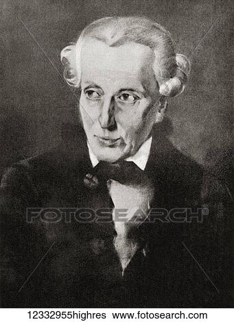 Immanuel Kant, 1724 1804. German philosopher. From Hutchinson's History of the Nations, published 1915. View Large Photo Image Stock Photograph - Immanuel Kant, 1724 1804. German philosopher. From Hutchinson's History of the Nations, published 1915.. Fotosearch