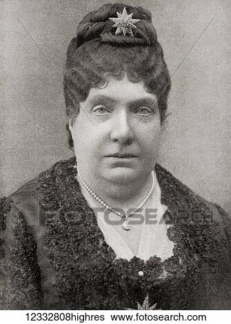 Stock Photograph - Isabella II, 1830 1904. Queen of Spain. From Hutchinson's History of the Nations, published 1915.. Fotosearch